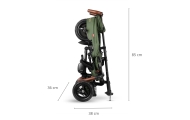 Qplay Rowerek Trójkołowy Rito Deluxe Rubber Olive