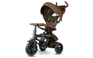 Qplay Rowerek Trójkołowy Rito Deluxe Rubber Brown