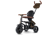 Qplay Rowerek Trójkołowy Rito Deluxe Rubber Brown