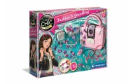 Crazy Chic Zestaw DIY Crazy Torebeczka Koraliki Bransoletki Clementoni 17651