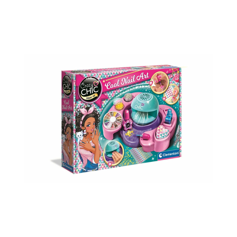 Crazy Chic Studio Paznokci Odjazdowe Paznokcie Salon Manicure Clementoni 78771