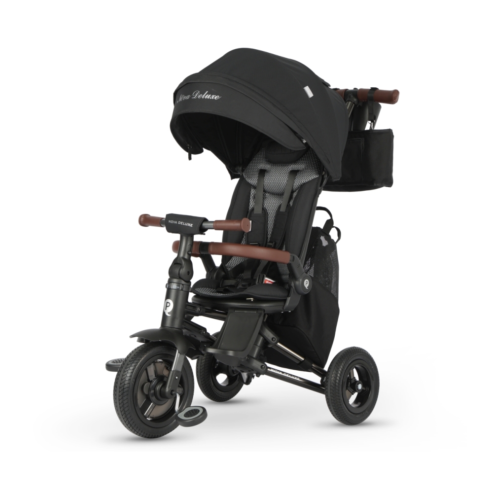 Qplay Rowerek Trójkołowy Nova Deluxe Black