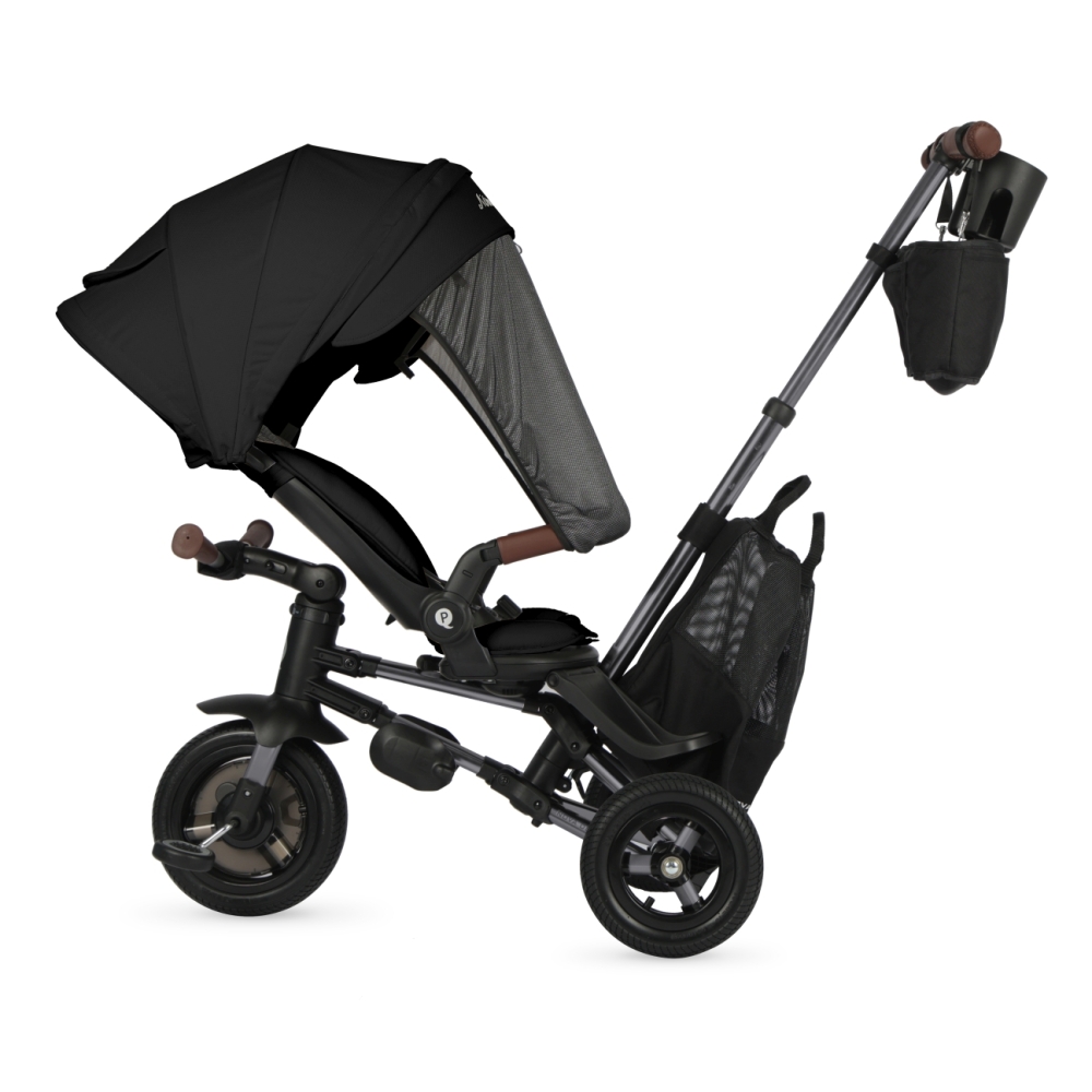 Qplay Rowerek Trójkołowy Nova Deluxe Black