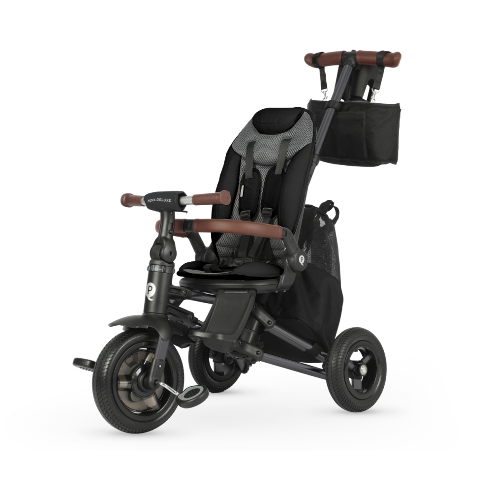Qplay Rowerek Trójkołowy Nova Deluxe Black