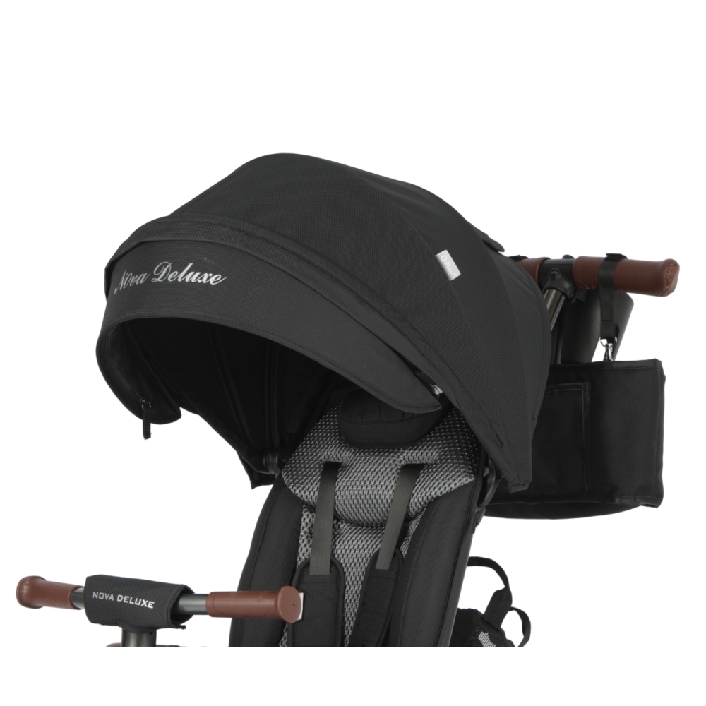Qplay Rowerek Trójkołowy Nova Deluxe Black