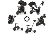 Qplay Rowerek Trójkołowy Nova Deluxe Black