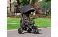 Qplay Rowerek Trójkołowy Nova Deluxe Black