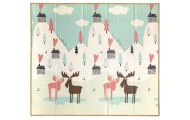 Mata piankowa składana Play Pastel Deer T1