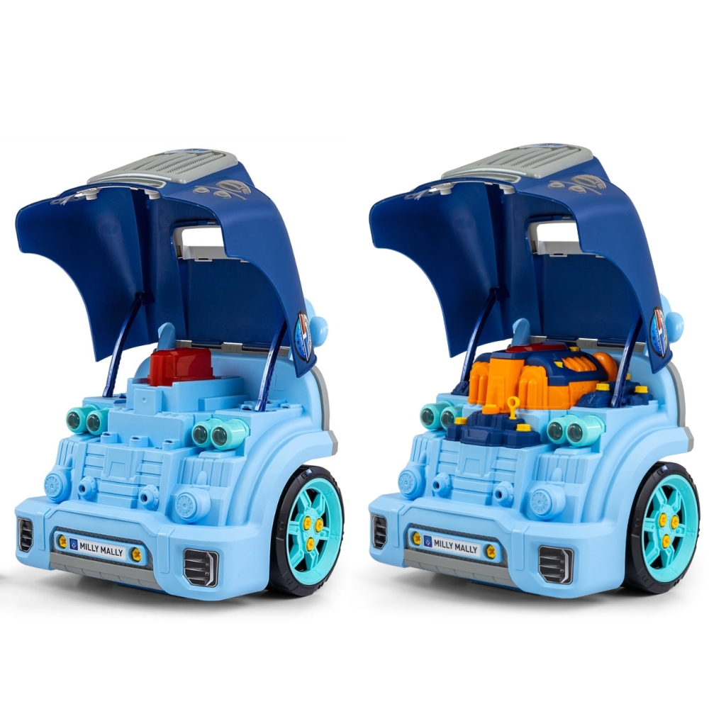 Mažojo mechaniko variklio rinkinys N-gine, mėlynas-Žaislai, Profesijos, buities žaislai, Meistro žaislai-e-vaikas