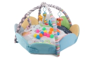 TinyMini JL639-2A Mata edukacyjna 2w1 Kwiat Zoo