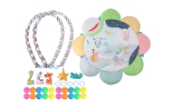 Lavinamasis kilimėlis TinyMini JL639-2A 2-in-1 Zoo Flower Mat-Žaislai, Kūdikiams, Lavinamieji kilimėliai-e-vaikas