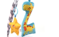 Lavinamasis kilimėlis TinyMini JL639-2A 2-in-1 Zoo Flower Mat-Žaislai, Kūdikiams, Lavinamieji kilimėliai-e-vaikas