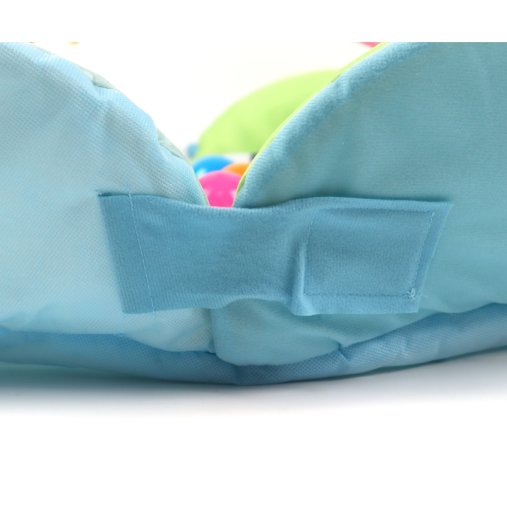 Lavinamasis kilimėlis TinyMini JL639-2A 2-in-1 Zoo Flower Mat-Žaislai, Kūdikiams, Lavinamieji kilimėliai-e-vaikas