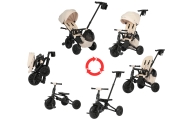 Triratis Qplay Nova Max, smėlio sp.-Judėjimui, Triratukai vaikams-e-vaikas