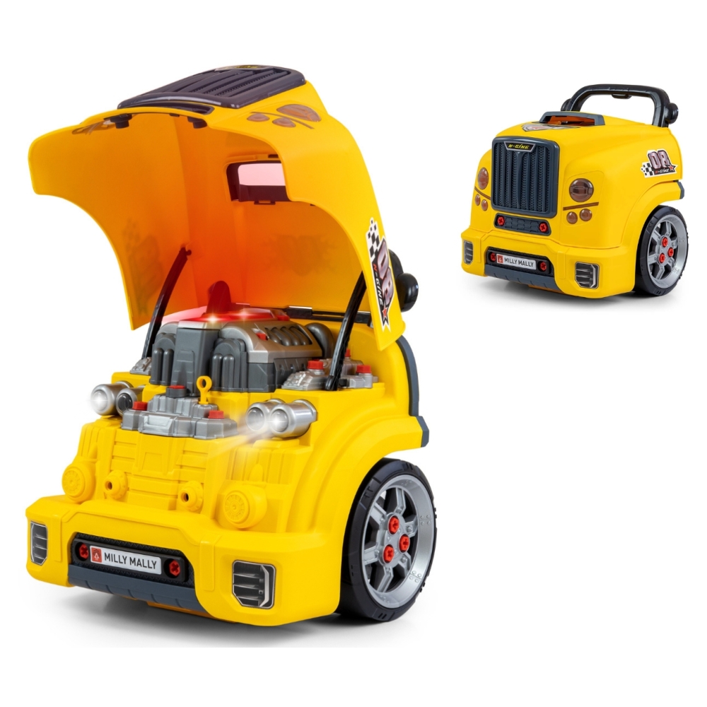 Mažojo mechaniko variklio rinkinys N-gine, geltonas-Žaislai, Profesijos, buities žaislai, Meistro žaislai-e-vaikas