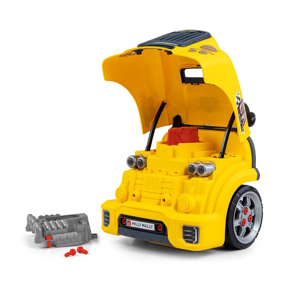 Mažojo mechaniko variklio rinkinys N-gine, geltonas-Žaislai, Profesijos, buities žaislai, Meistro žaislai-e-vaikas