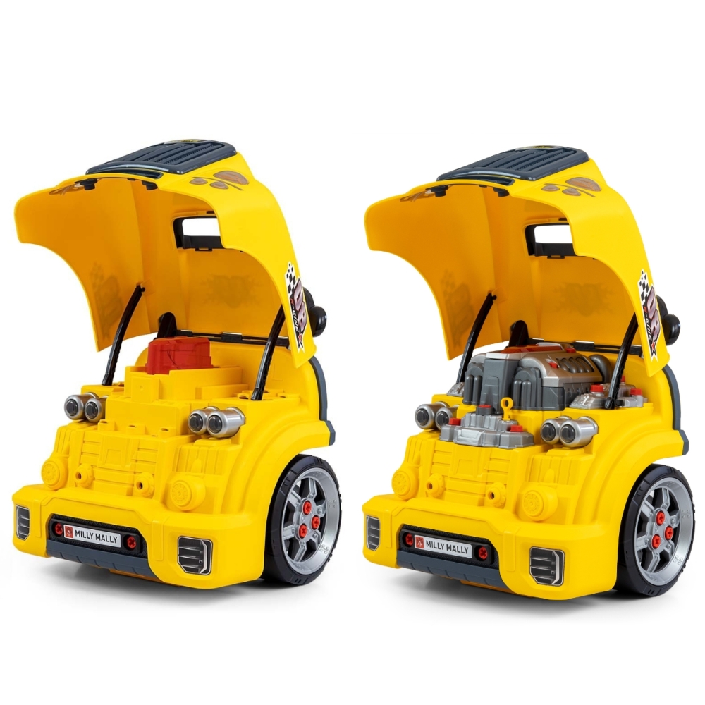 Mažojo mechaniko variklio rinkinys N-gine, geltonas-Žaislai, Profesijos, buities žaislai, Meistro žaislai-e-vaikas