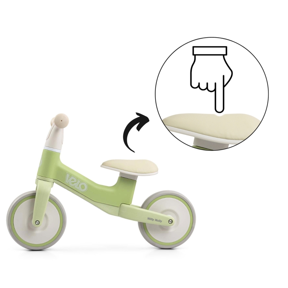 Balansinis dviratis Velo, Green-Judėjimui, Balansiniai dviratukai-e-vaikas
