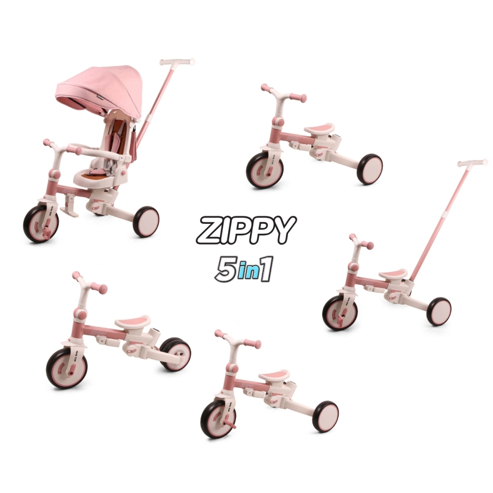 Triratis Zippy, Pink-Judėjimui, Triratukai vaikams-e-vaikas