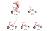 Rowerek Trójkołowy Zippy Pink