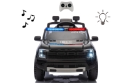 Pojazd na akumulator Ford Ranger Police Black