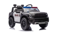 Elektromobilis Ford Ranger Police Black-Elektromobiliai vaikams, Visureigiai-e-vaikas