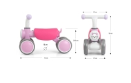 Balansinis dviratukas York, Pink-Judėjimui, Balansiniai dviratukai-e-vaikas