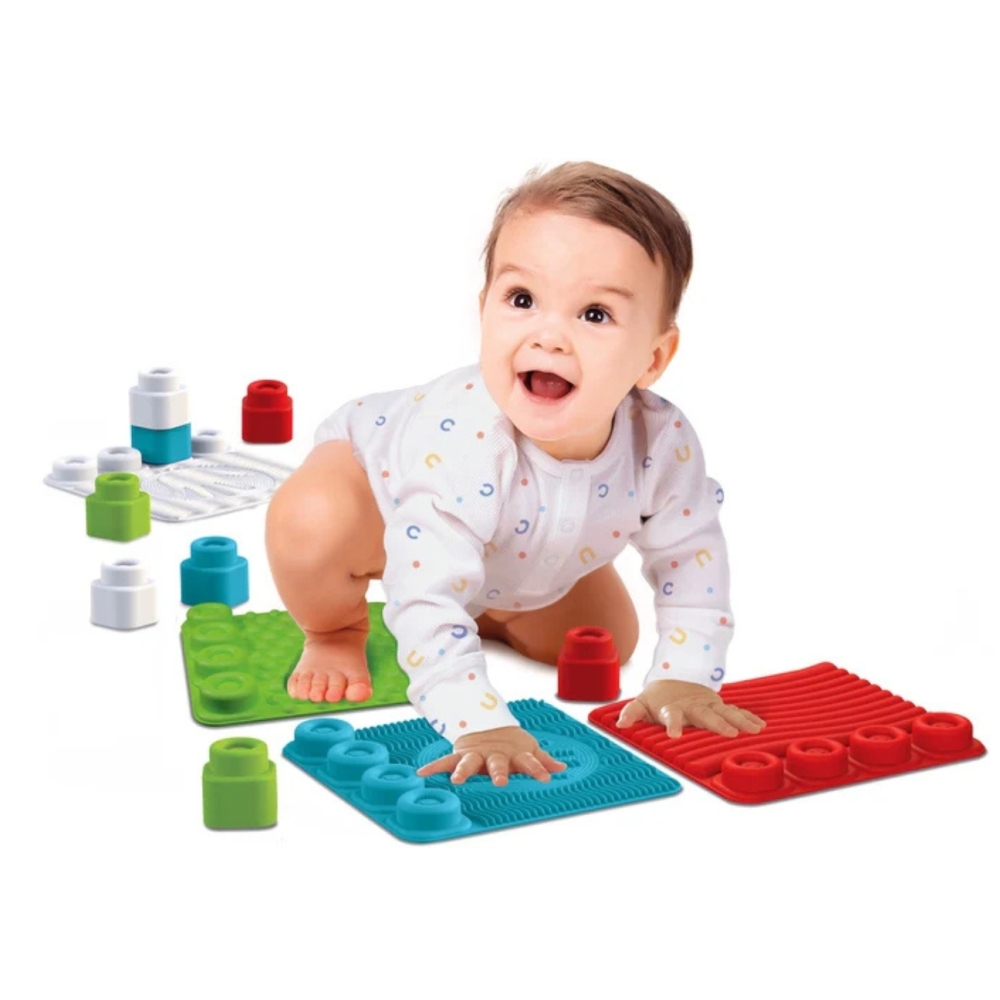 Lytėjimo pojūčių takelis Clemmy Sensory Path Clementoni 17352-Žaislai, Kūdikiams, Žaislai mažyliams (iki 4 m.