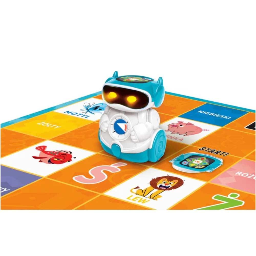 Edukacinis robotikos rinkinys Robot Doc Science Lenkų kalba Clementoni 50730-Žaislai, Lavinamieji žaislai, Mokomieji žaislai-e-v