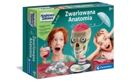 Mokslo anatomija Žmogaus kaukolės modelio rinkinys Lenkų kalba Clementoni 50697-Žaislai, Profesijos, buities žaislai, Moksliniai