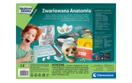 Mokslo anatomija Žmogaus kaukolės modelio rinkinys Lenkų kalba Clementoni 50697-Žaislai, Profesijos, buities žaislai, Moksliniai