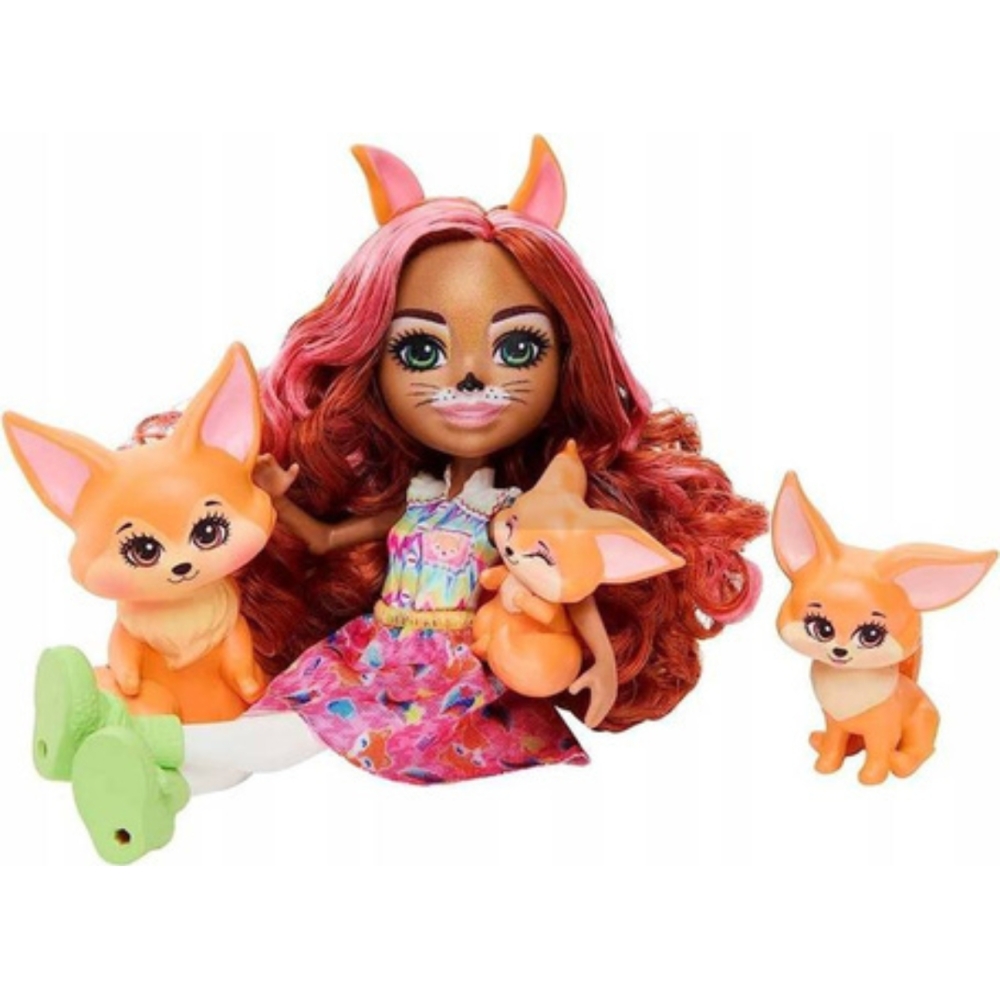 Lėlės lapės rinkinys Mattel Enchantimals HNT60-Žaislai, Lėlės ir jų priedai, Lėlės-e-vaikas