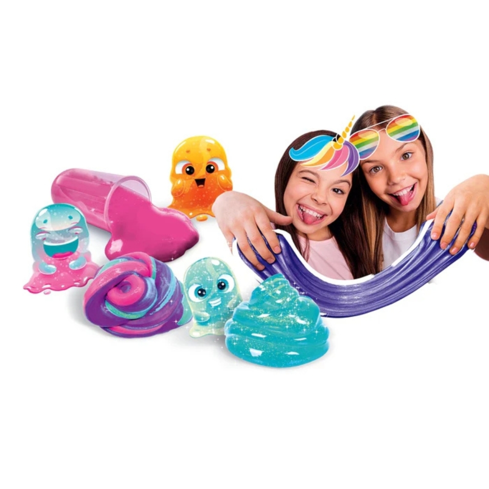 Naukowa Zabawa Laboratorium Super Kolorowe Slime Język Polski Clementoni 50636