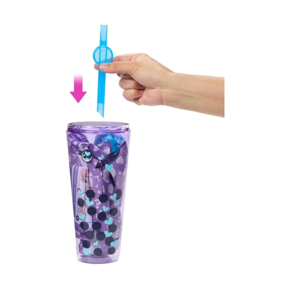 Mattel HTJ19 Barbie Pop Reveal Bubble Tea Mleko Taro