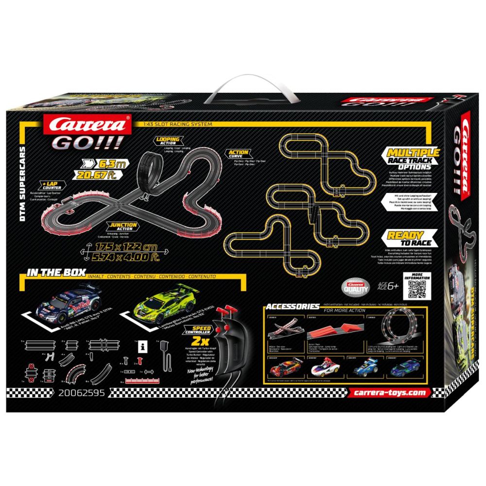 Carrera Go 20062595 DTM Supercars 6,3m