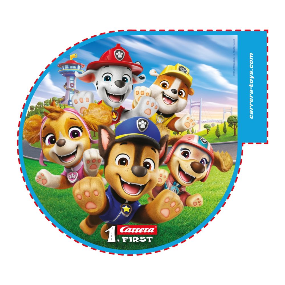 Carrera First 20063056 Paw Patrol - On the Track 2,4m