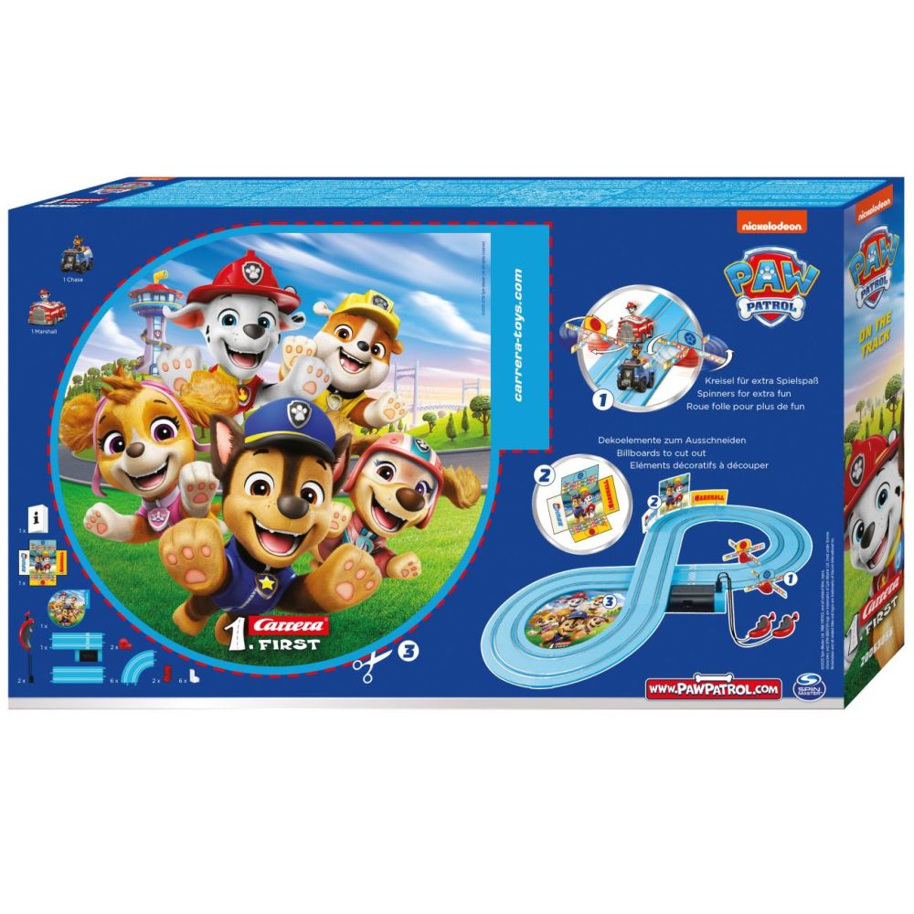 Carrera First 20063056 Paw Patrol - On the Track 2,4m