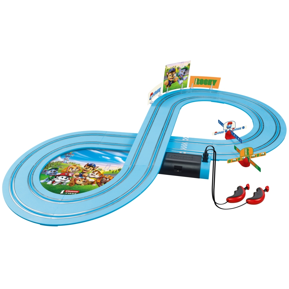 Lenktynių trasa Carrera First 20063059 Paw Patrol - Paruošta veiksmui 2,4 m-Žaislai, Auto ir transporto žaislai, Garažai, trasos