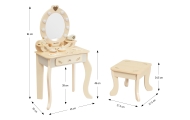 Kosmetinis staliukas Elly, Natural-Žaislai, Profesijos, buities žaislai, Grožio žaislai-e-vaikas