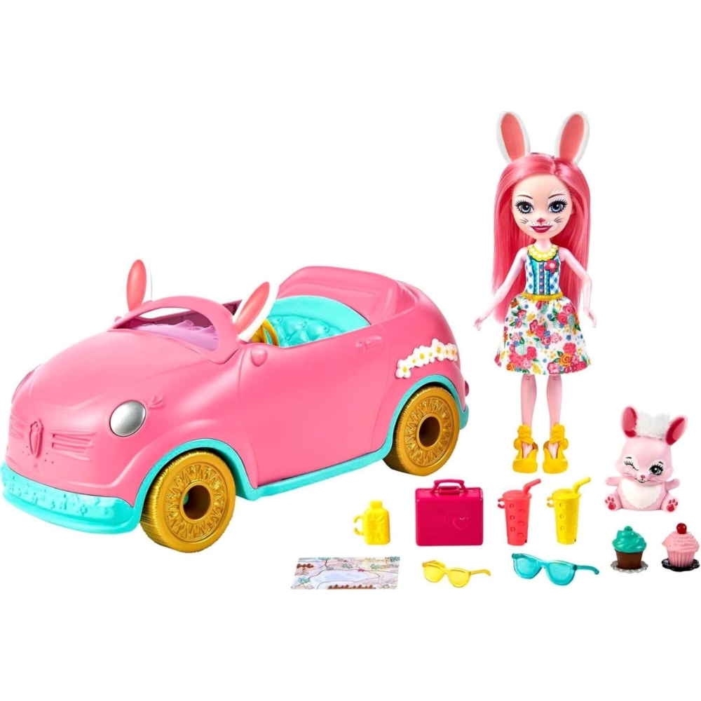 Lėlės zuikutės rinkinys Mattel Enchantimals HFC85 Bree Bunny-Žaislai, Lėlės ir jų priedai, Lėlės-e-vaikas