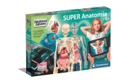 Mokslinis rinkinys Žmogaus anatomija Scientific Fun Super Lenkų kalba Clementoni 50919-Žaislai, Profesijos, buities žaislai, Mok