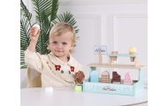 TOOKY TOY Stragan z Lodami Lodziarnia Drewniana