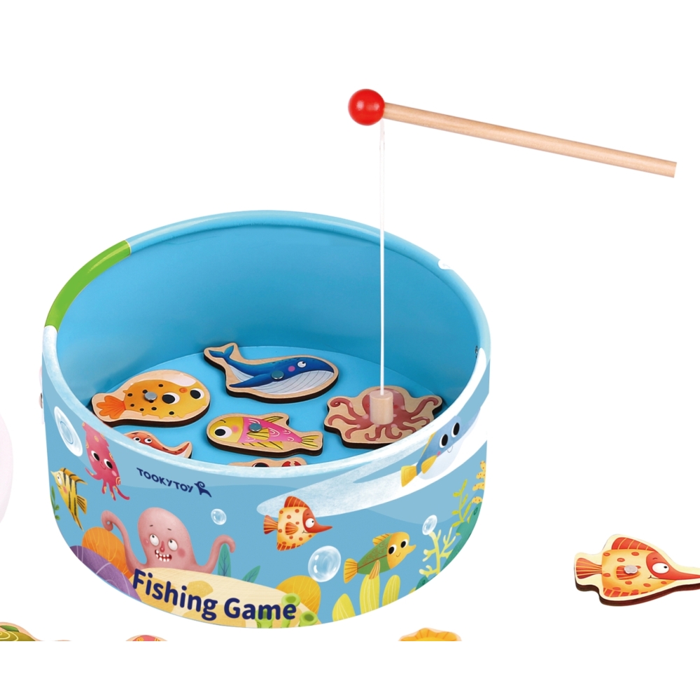 Žuvų gaudymo arkadinis žaidimas TOOKY TOY-Žaislai, Kūdikiams, Žaislai mažyliams (iki 4 m.