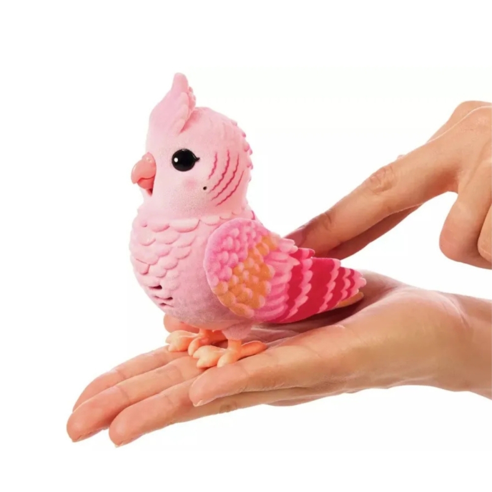 Moose Little Live Pets 26692 Mówiący Ptaszek z Klatką
