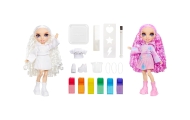 MGA 507581  Rainbow High Watercolor And Create Lalka Do Malowania Z Fioletowymi Oczami