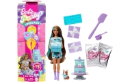 Mattel JFG72  Barbie Party Unboxed Reveal – Zestaw 10 Niespodzianek z Lalką