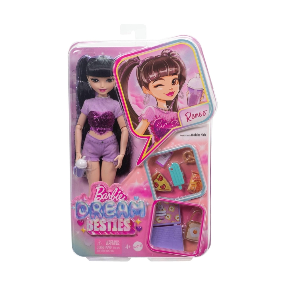 Lėlė Barbie Mattel HYC24 Dream Besties Renee-Žaislai, Lėlės ir jų priedai, Lėlės-e-vaikas