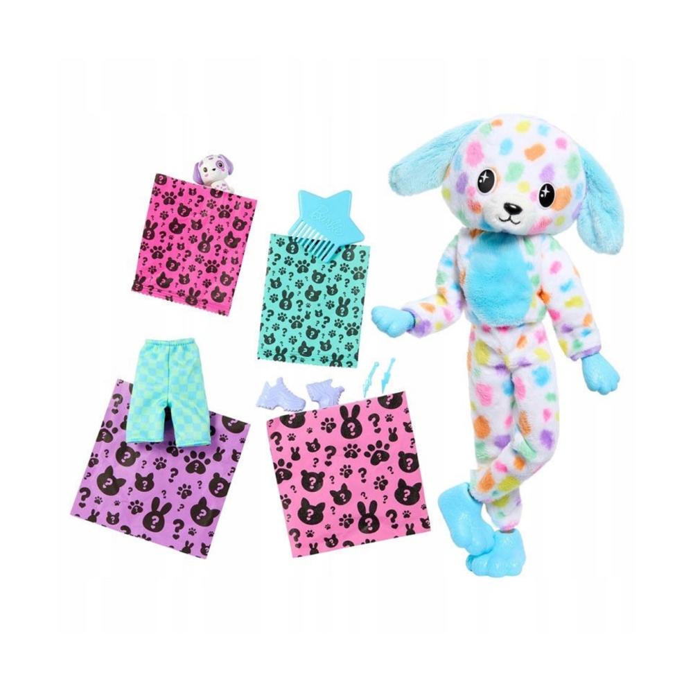 Mattel  HRK41 Barbie Cutie Reveal Lalka Piesek Dalmatyńczyk