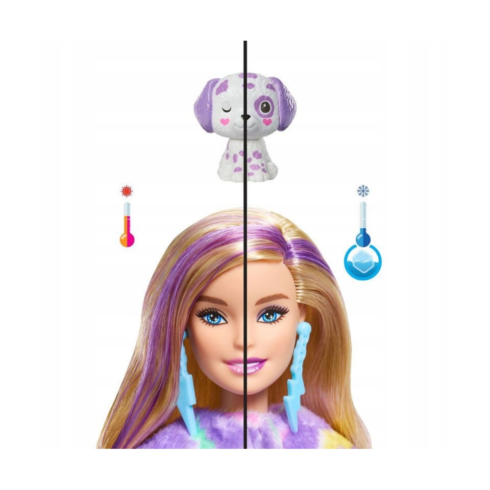 Mattel  HRK41 Barbie Cutie Reveal Lalka Piesek Dalmatyńczyk