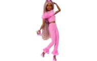Mattel HYV28 Barbie Deluxe Style Różowa Lalka Modowa w Stylu Barbiecore